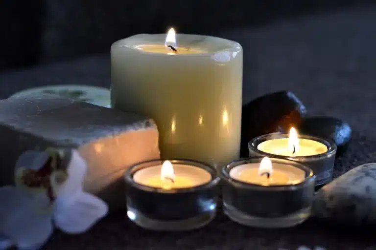 aromaterapia con velas artesanales