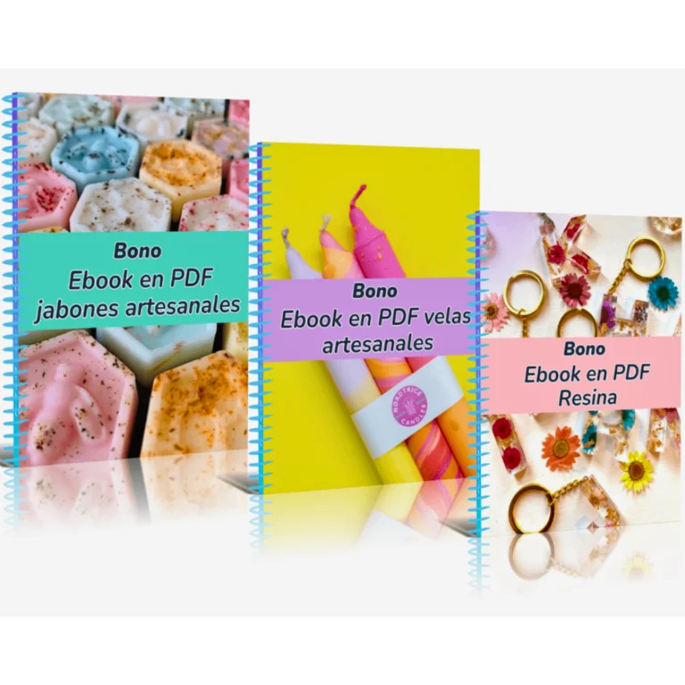 pdf jabones, velas y resina